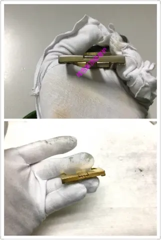 H-buckle hardware gold-plating restoration 4