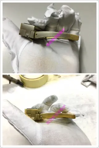 H-buckle hardware gold-plating restoration 3