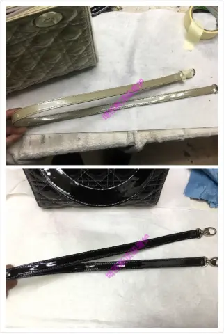 Patent shoulder strap local repair